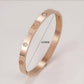 Screw Zircon Bangle