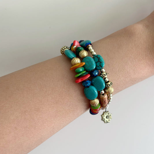 3 Turns Beaded Bracelet