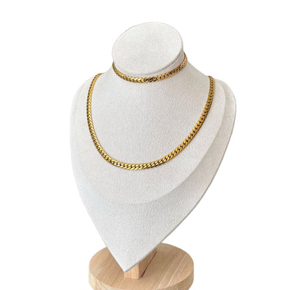 Cuban Snake Chain Set