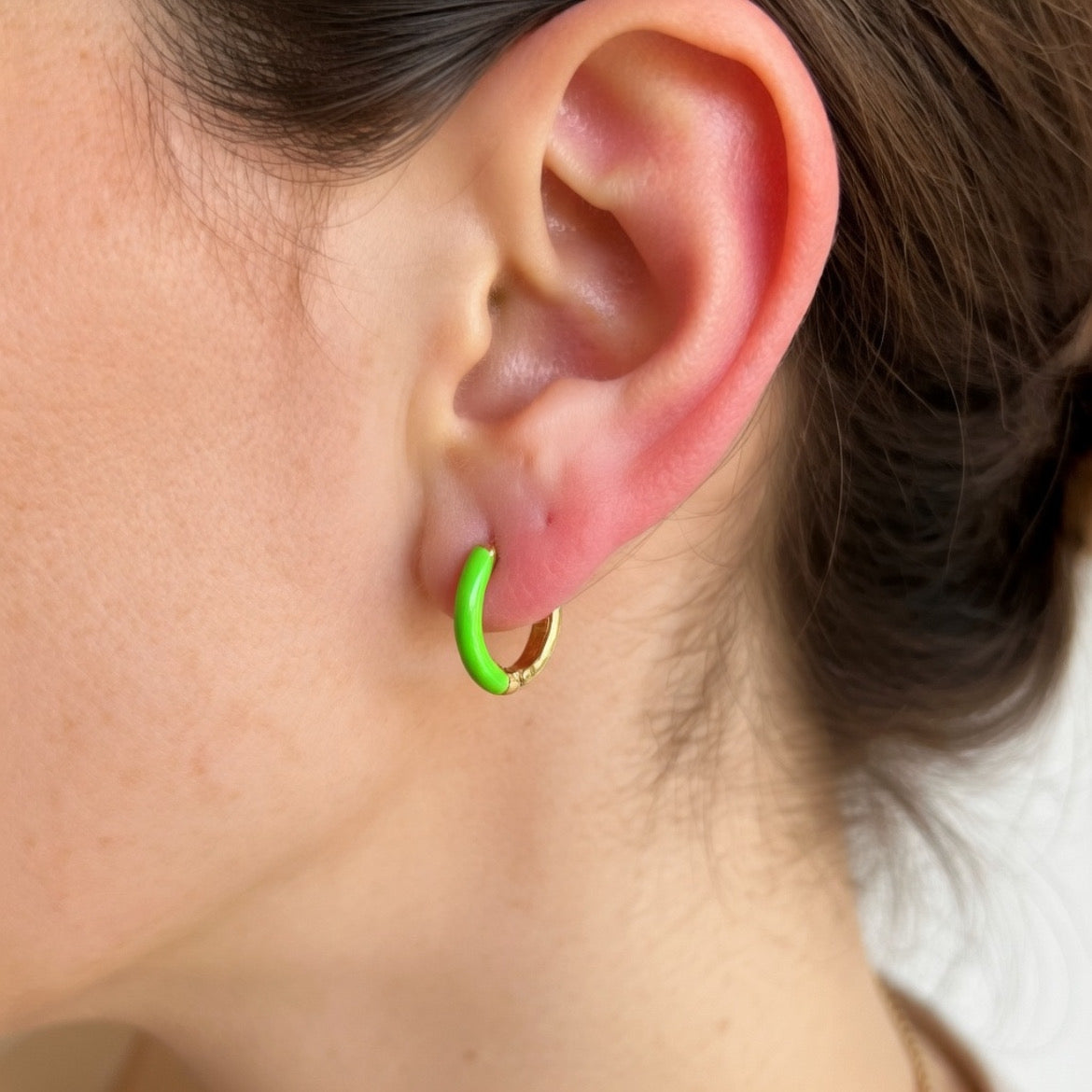 Light Green Earring Pair