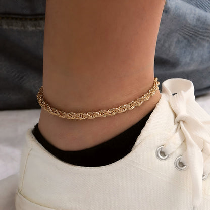 Steel Cable Anklet