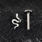 Titanium Mini Snake Serpent Flat Ear Piercing