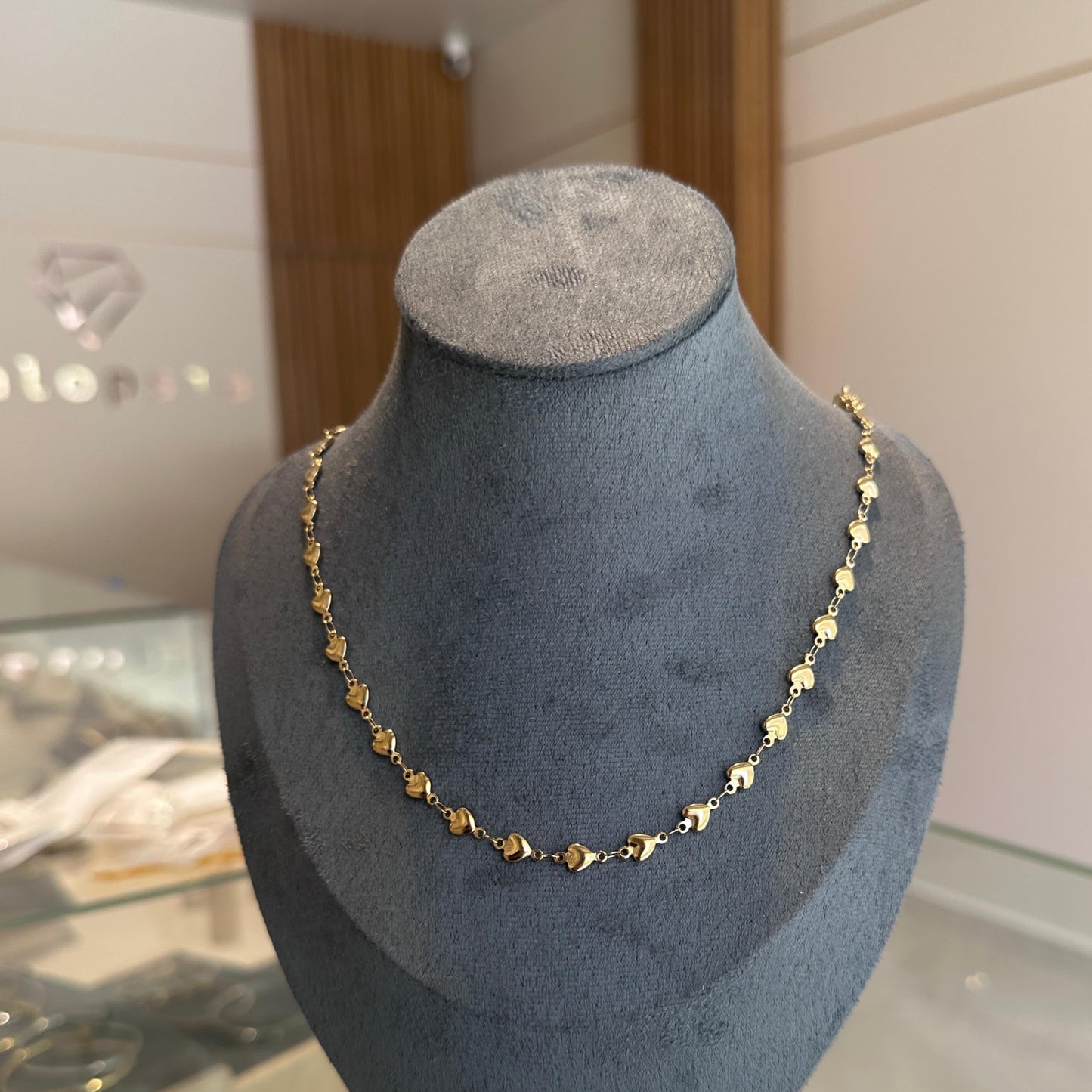Star Heart Chain Necklace