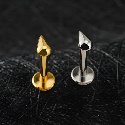 Titanium Mini Teardrop Flat Ear Piercing