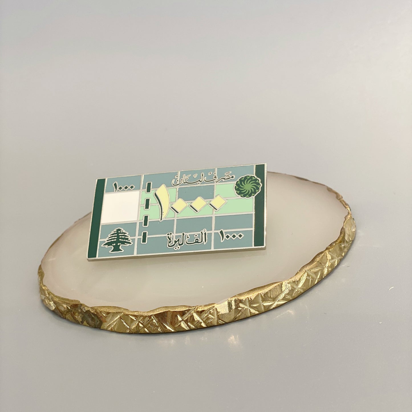 1000 Lira Brooch