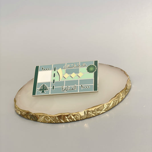 1000 Lira Brooch