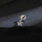 Titanium Dainty Star Flat Ear Piercing