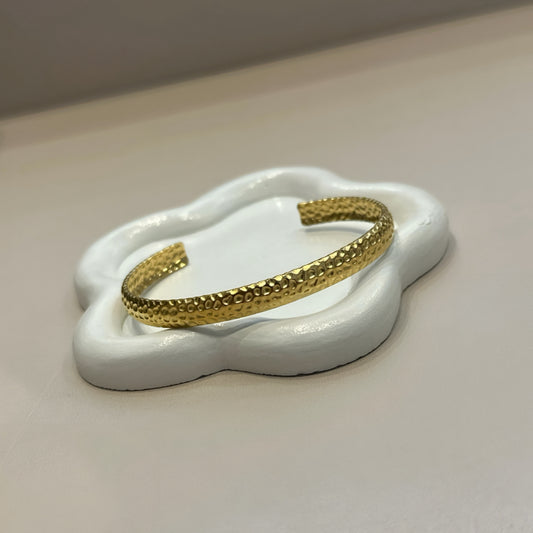 Curved Vintage Cuff Bracelet