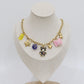 Gummy Bear Chain Pendants Necklace