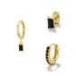 3pcs/set Hoops Pin Earring