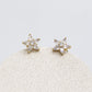 Star Zircon Necklace Earring Set