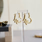 Heart Butterfly Earring Pair