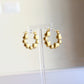 Round Hearts Earring Pair