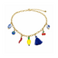 Multi Pendants Cherry Necklace